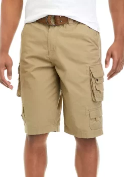 Deals 🔥 TRUE CRAFT Belted Cargo Shorts 🎉 -True Craft Clothing Store Belk 1130