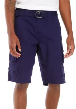 Deals 🔥 TRUE CRAFT Belted Cargo Shorts 🎉 -True Craft Clothing Store Belk 1131