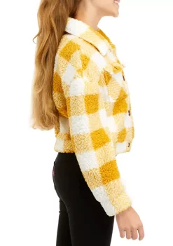 Cheapest ✔️ TRUE CRAFT 👧 Girls 7-16 Buffalo Plaid Shacket 😉 -True Craft Clothing Store Belk 1136