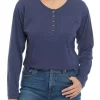 Coupon 🌟 TRUE CRAFT Long Sleeve Seamed Henley 👕 Shirt 🌟 -True Craft Clothing Store Belk 1146