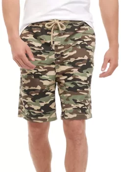 Discount 🎉 TRUE CRAFT Printed Pull On Shorts 👏 -True Craft Clothing Store Belk 1154