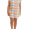 Cheap 🥰 TRUE CRAFT Plus Size Short Ruffle Sleeve 👕 Shirt 👗 Dress 🛒 -True Craft Clothing Store Belk 1178