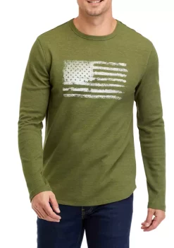 Flash Sale 🤩 TRUE CRAFT Adam Graphic Thermal 👚 Shirt ❤️