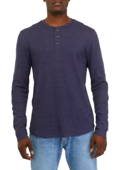 Outlet 😀 TRUE CRAFT Long Sleeve Thermal Henley 👕 Shirt 🤩 -True Craft Clothing Store Belk 12