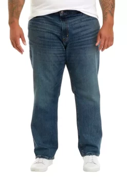 Best Pirce ⭐ TRUE CRAFT Big & Tall Straight Sundown 👖 Jeans 🎉