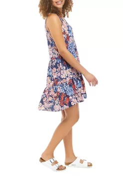 Outlet 😉 TRUE CRAFT Sleeveless Tiered 👗 Dress 🛒 -True Craft Clothing Store Belk 1325