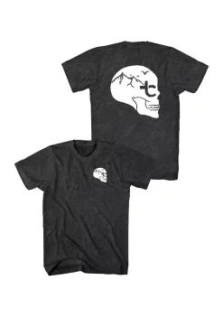 Discount 🥰 TRUE CRAFT Skull Logo Graphic T-Shirt 👏