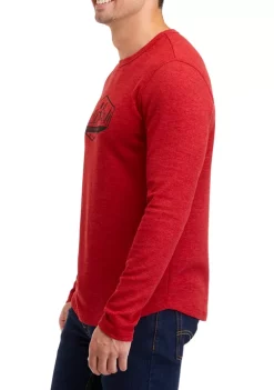 Best Pirce 👍 TRUE CRAFT Adam Graphic Thermal 👚 Shirt 😍 -True Craft Clothing Store Belk 1468