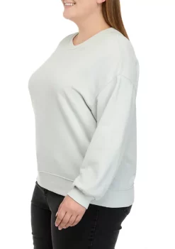 Hot Sale 😍 TRUE CRAFT Plus Size Long Sleeve Sweatshirt 🥰 -True Craft Clothing Store Belk 1507