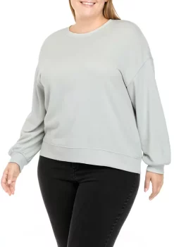 Hot Sale 😍 TRUE CRAFT Plus Size Long Sleeve Sweatshirt 🥰 -True Craft Clothing Store Belk 1508