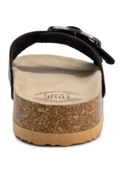 Coupon 🔔 TRUE CRAFT Zest Footbed 🩴 Sandals ⭐ -True Craft Clothing Store Belk 1580