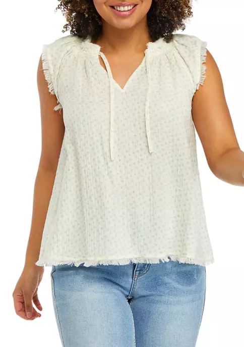 Hot Sale ๐ TRUE CRAFT Flutter Sleeve Tie Neck Printed Top โ 7 Hot Sale ๐ TRUE CRAFT Flutter Sleeve Tie Neck Printed Top โ - Image 5