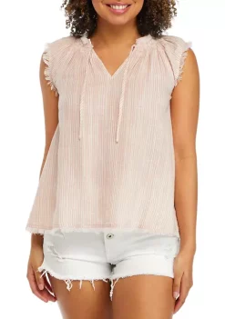 Hot Sale ๐ TRUE CRAFT Flutter Sleeve Tie Neck Printed Top โ 18 Hot Sale ๐ TRUE CRAFT Flutter Sleeve Tie Neck Printed Top โ -True Craft Clothing Store Belk 1597