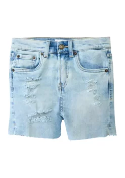 Best deal 🌟 TRUE CRAFT 👧 Girls 7-16 Distressed Denim Shorts ✔️ -True Craft Clothing Store Belk 1601