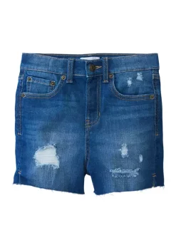 Best deal 🌟 TRUE CRAFT 👧 Girls 7-16 Distressed Denim Shorts ✔️ -True Craft Clothing Store Belk 1602