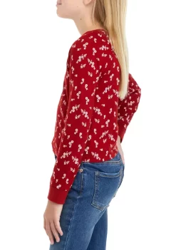 Best Pirce 😍 TRUE CRAFT 👧 Girls 7-16 Long Sleeve Graphic T-Shirt 🎉 -True Craft Clothing Store Belk 1625