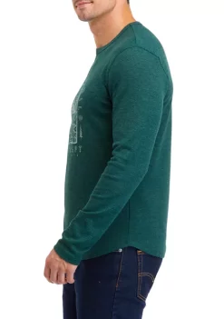 Brand new 😀 TRUE CRAFT Adam Graphic Thermal 👚 Shirt 🛒 -True Craft Clothing Store Belk 1634