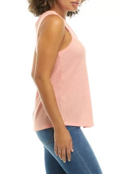 Best deal ✨ TRUE CRAFT Tie Front Waffle Knit Tank Top 🌟 12 Best deal ✨ TRUE CRAFT Tie Front Waffle Knit Tank Top 🌟 -True Craft Clothing Store Belk 1658