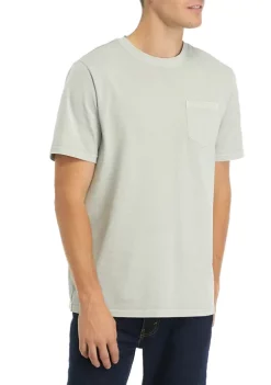 Promo ⌛ TRUE CRAFT Short Sleeve Garment Dyed T-Shirt ✨