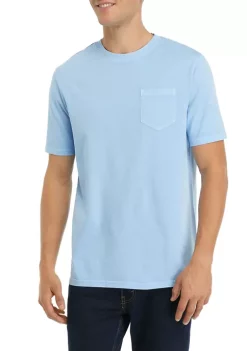 Promo ⌛ TRUE CRAFT Short Sleeve Garment Dyed T-Shirt ✨ -True Craft Clothing Store Belk 1711