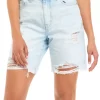 Best reviews of 🥰 TRUE CRAFT High Rise Dad Bermuda Shorts 🧨 -True Craft Clothing Store Belk 1831