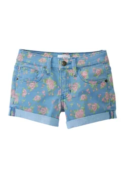 Coupon 😉 TRUE CRAFT 👧 Girls 7-16 Floral Denim Shorts ✔️ -True Craft Clothing Store Belk 1866