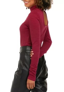 Deals 🎉 TRUE CRAFT Puckered Knit Bodysuit ❤️ -True Craft Clothing Store Belk 1875