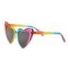 Buy 🧨 TRUE CRAFT Rainbow Heart 👓 Sunglasses ⭐ -True Craft Clothing Store Belk 1917