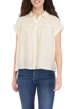 Best deal 🛒 TRUE CRAFT Shirred Camp 👚 Shirt 👏 9 Best deal 🛒 TRUE CRAFT Shirred Camp 👚 Shirt 👏 -True Craft Clothing Store Belk 1924