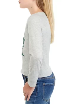 Cheap 🛒 TRUE CRAFT 👧 Girls 7-16 Long Sleeve Graphic T-Shirt 🔥 -True Craft Clothing Store Belk 1957