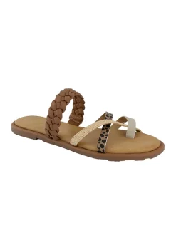 Brand new 😀 TRUE CRAFT Ponder Braided Flat 🩴 Sandals 😍 -True Craft Clothing Store Belk 1965