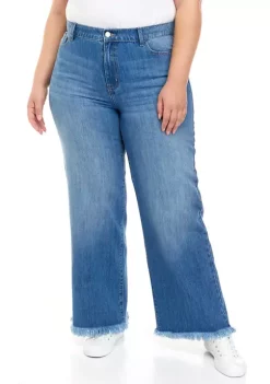Budget ๐ฅฐ TRUE CRAFT Plus Size Wide Leg ๐ Jeans ๐