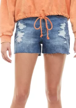 Best deal ๐งจ TRUE CRAFT High Rise Stretch Double Button Shorts ๐