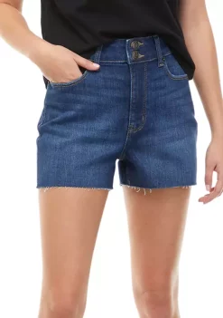 Best deal 🧨 TRUE CRAFT High Rise Stretch Double Button Shorts 🌟 -True Craft Clothing Store Belk 2119