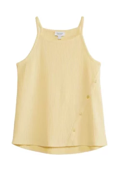 Best Sale 😍 TRUE CRAFT 👧 Girls 7-16 Waffle Knit Tank 😀 -True Craft Clothing Store Belk 2139
