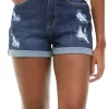 Budget 🔥 TRUE CRAFT High Rise Stretch Mom Shorts 🧨 -True Craft Clothing Store Belk 2140