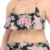 Cheapest ✨ TRUE CRAFT Plus Size Rio Floral Flounce Swim Bralette ✔️ -True Craft Clothing Store Belk 2231