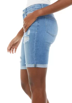 Brand new 🧨 TRUE CRAFT Mid Rise Stretch Bermuda Shorts 😉 -True Craft Clothing Store Belk 2266