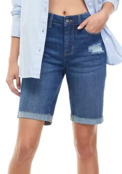 Brand new 🧨 TRUE CRAFT Mid Rise Stretch Bermuda Shorts 😉 -True Craft Clothing Store Belk 2268