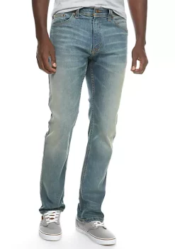 Best Pirce ๐ TRUE CRAFT Straight Stretch Heritage ๐ Jeans โ
