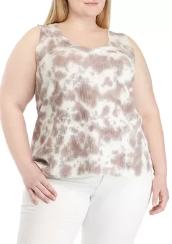 Brand new 🎉 TRUE CRAFT Plus Size Waffle Tank 🌟 -True Craft Clothing Store Belk 2291