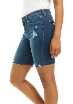 Deals ✨ TRUE CRAFT Mid Rise Stretch Bermuda Shorts 👏 -True Craft Clothing Store Belk 2303