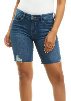 Deals ✨ TRUE CRAFT Mid Rise Stretch Bermuda Shorts 👏 -True Craft Clothing Store Belk 2304