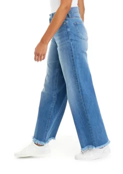 New ⌛ TRUE CRAFT Juniors' Relaxed Wide Leg 👖 Jeans 🔥 -True Craft Clothing Store Belk 2336