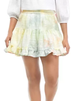 Cheapest 😀 TRUE CRAFT Tie Dye Tiered 👗 Skirt ✨