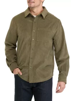 Budget 💯 TRUE CRAFT Corduroy Button Down 👚 Shirt 😍 -True Craft Clothing Store Belk 236