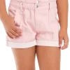New 🤩 TRUE CRAFT 👧 Girls 7-16 High Waist Pull On Shorts 🎉 -True Craft Clothing Store Belk 2391