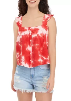 Outlet 🥰 TRUE CRAFT Gauze Tank Top 🌟 -True Craft Clothing Store Belk 2431