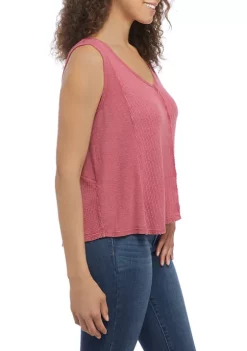 Hot Sale ❤️ TRUE CRAFT Waffle Knit Tank 🔥 -True Craft Clothing Store Belk 2444
