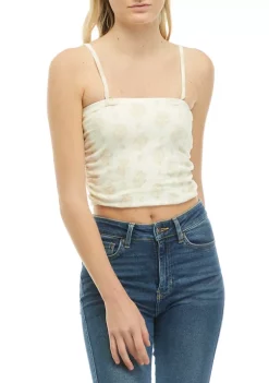 Coupon ⭐ TRUE CRAFT Printed Tube Top 🥰 -True Craft Clothing Store Belk 2449